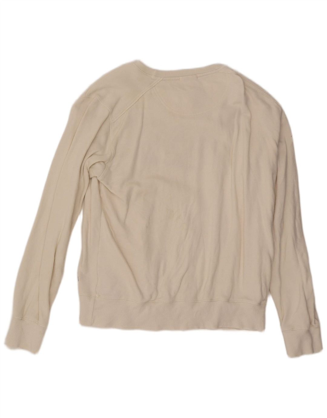 Ανδρικό γραφικό φούτερ Gant Jumper XL Λευκό βαμβακερό