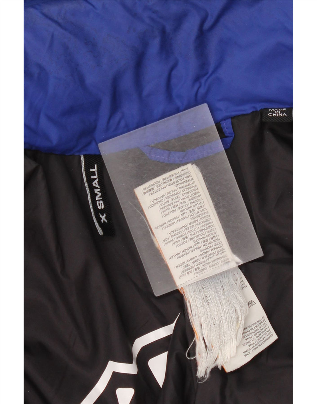 Superdry γυναικείο μπουφάν με κουκούλα UK 10 Small Blue Nylon