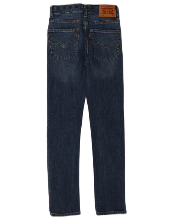 Levi's Girls 510 Skinny Jeans 9-10 ετών W22 L26 Μπλε βαμβακερό