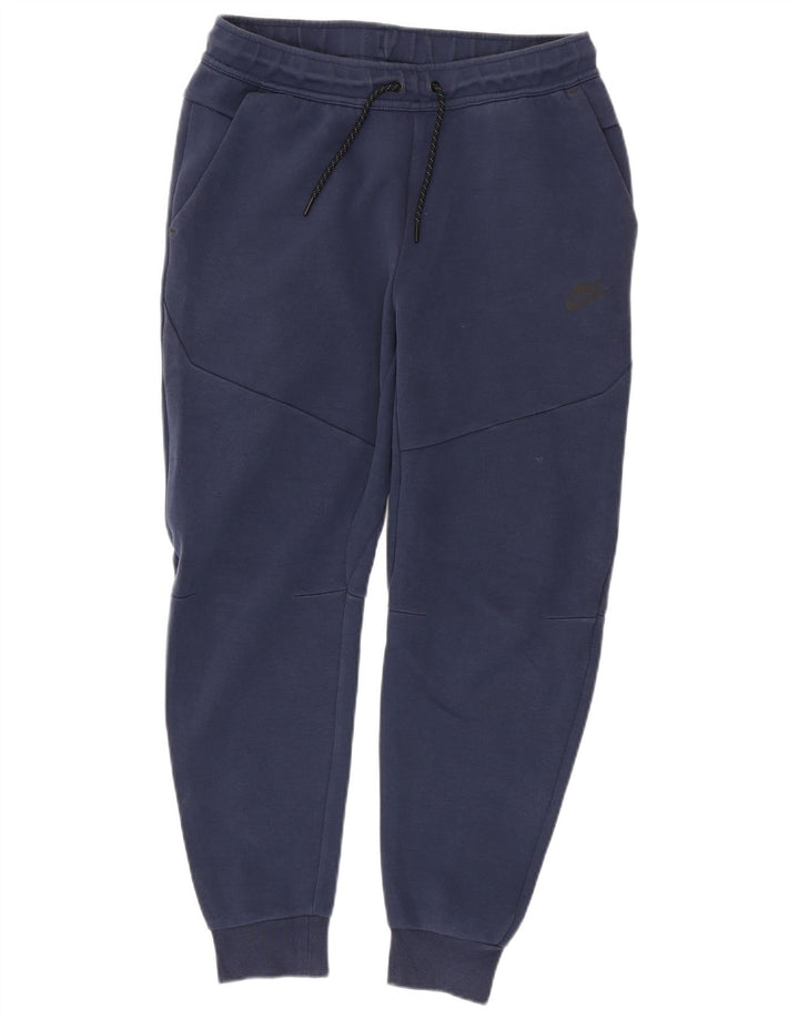 Ανδρική αθλητική φόρμα Nike Παντελόνι Joggers μεσαίο μπλε βαμβακερό
