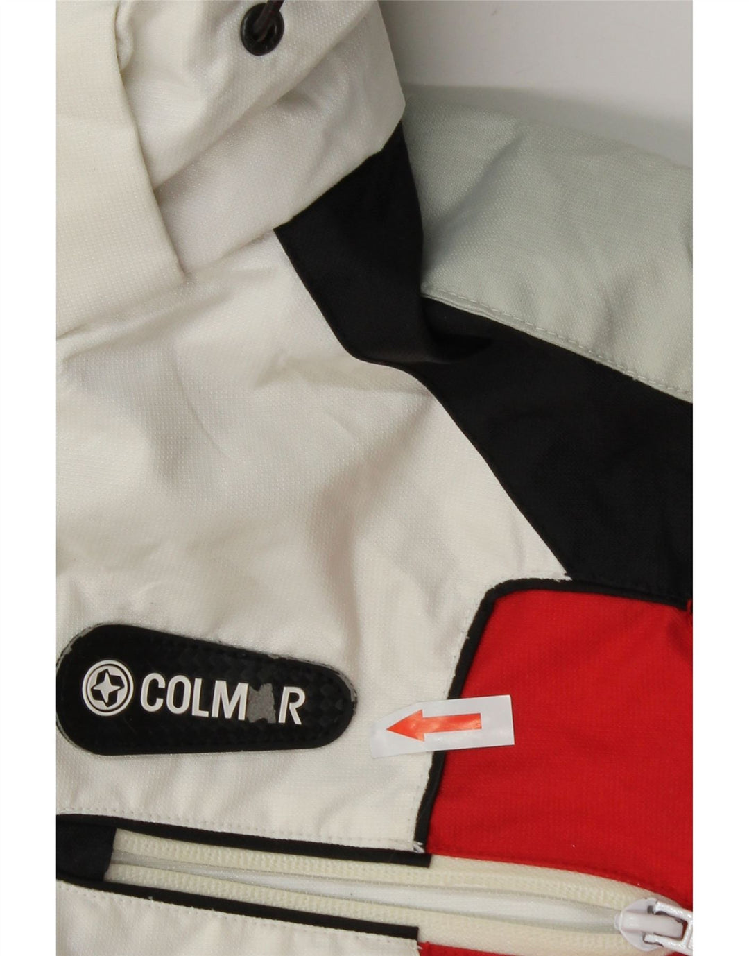 Colmar Γυναικείο μπουφάν σκι με κουκούλα EU 38 Medium White Colourblock