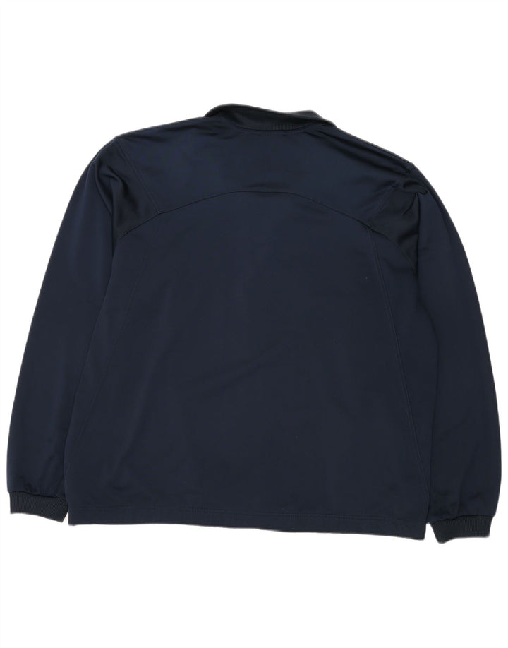 Ανδρική φόρμα ADIDAS Top Jacket UK 44/46 Large Navy Blue Polyester