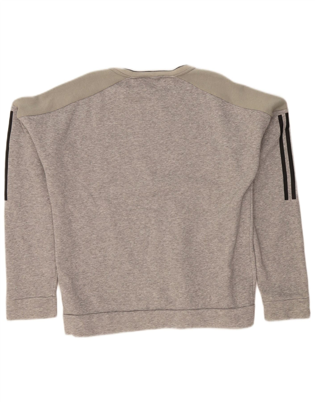 Ανδρικό φούτερ Adidas Jumper Small Grey Colourblock Βαμβακερό