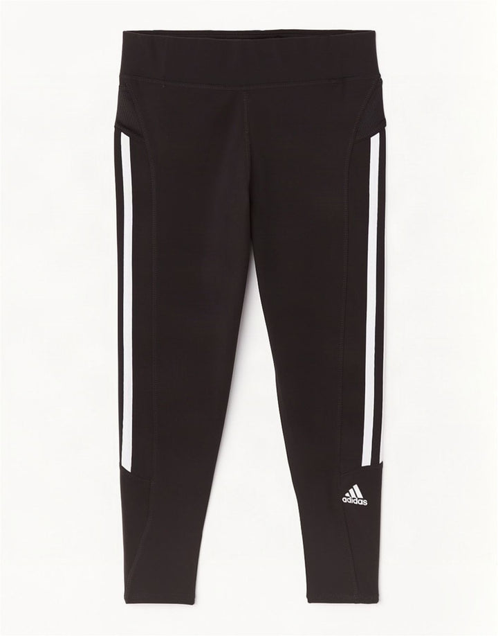 Adidas Γυναικεία κολάν Capri Climalite UK 8 Small Black Polyester