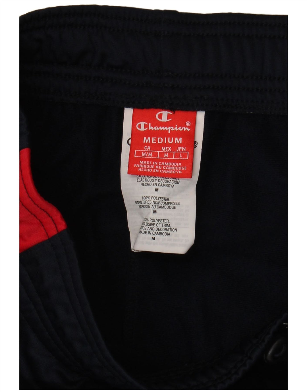 Ανδρική αθλητική φόρμα Champion Παντελόνι μεσαίου μπλε ναυτικού χρώματος πολυεστέρας