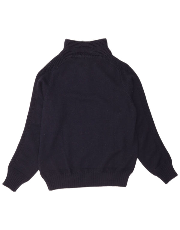 Γυναικείο πουλόβερ με φερμουάρ Trussardi UK 18 XL Navy Blue