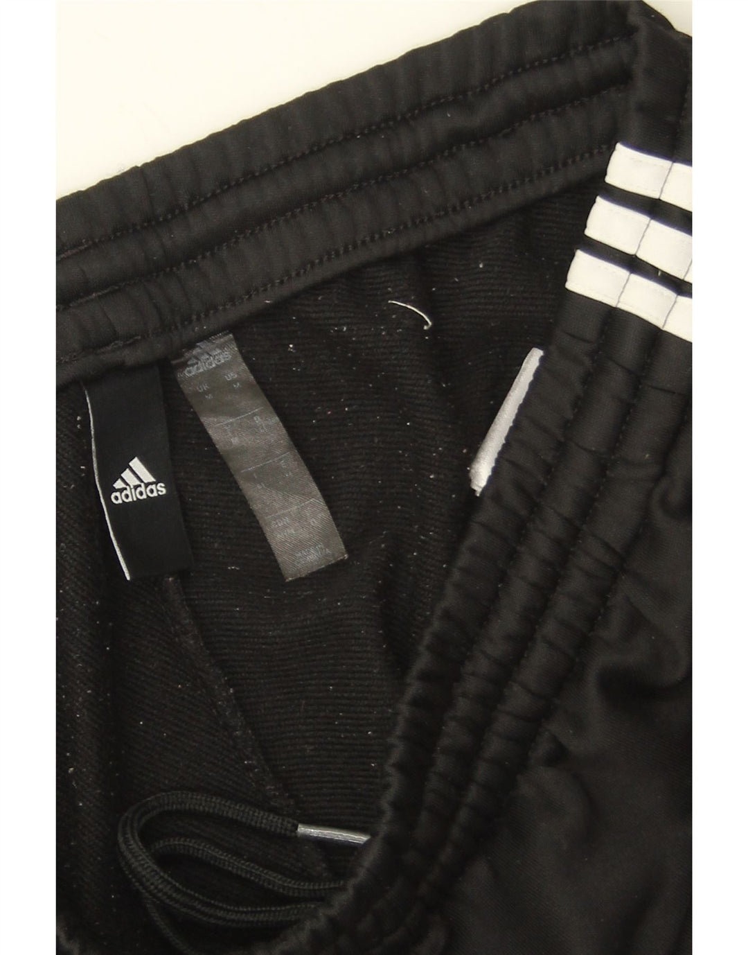 Γυναικεία αθλητική φόρμα Adidas Παντελόνι UK 12 Medium Black Colourblock Polyester