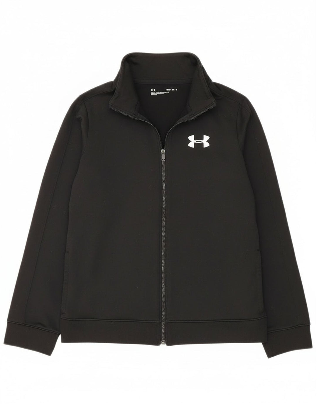 Under Armour Boys αθλητική φόρμα Top Jacket 11-12 Years Large Black Polyester