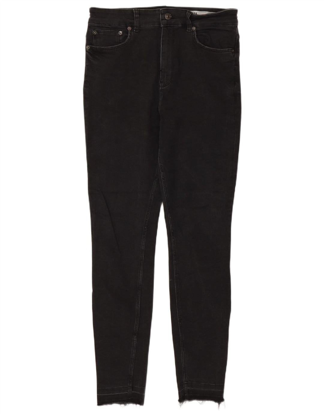 Zara Γυναικείο Skinny Jeans EU 40 Medium W30 L27 Μαύρο