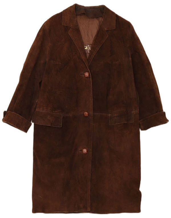 Γυναικείο παλτό Kennedy Suede IT 50 XL Καφέ
