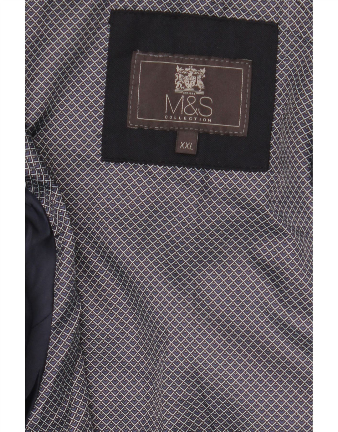 Ανδρικό μπουφάν Marks & Spencer UK 44 2XL Navy Blue