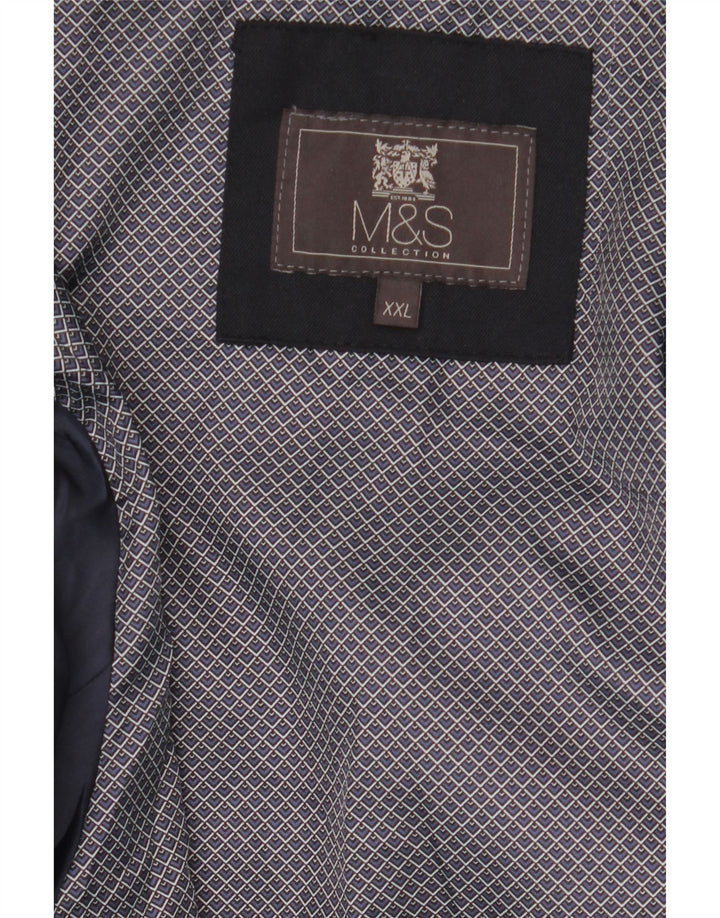 Ανδρικό μπουφάν Marks & Spencer UK 44 2XL Navy Blue
