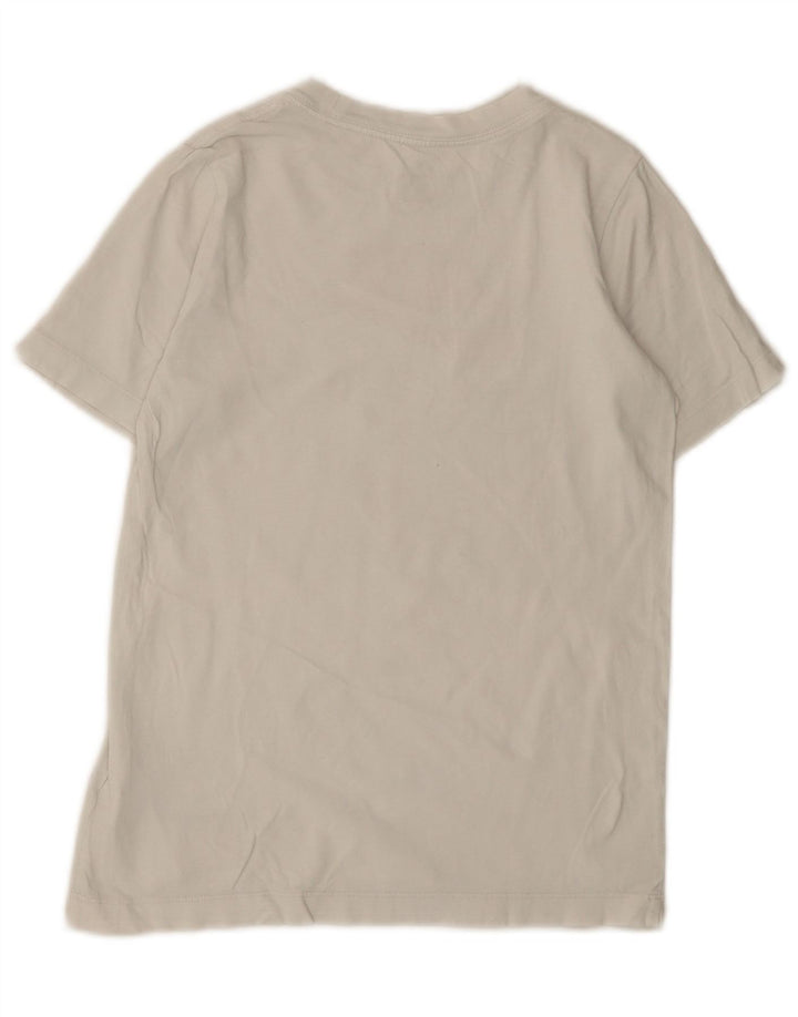 Μπλουζάκι Nike Boys Graphic T-shirt 10-11 ετών, μεσαίο λευκό βαμβακερό