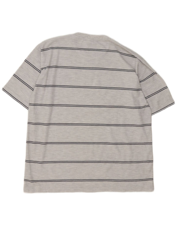 Ανδρικό T-Shirt Umbro Top XL Γκρι ριγέ πολυεστέρα