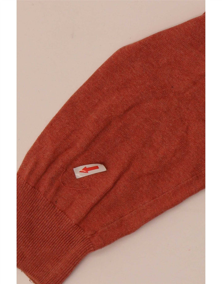 Ανδρικό πουλόβερ Marks & Spencer Crew Neck Jumper XL Πορτοκαλί βαμβακερό