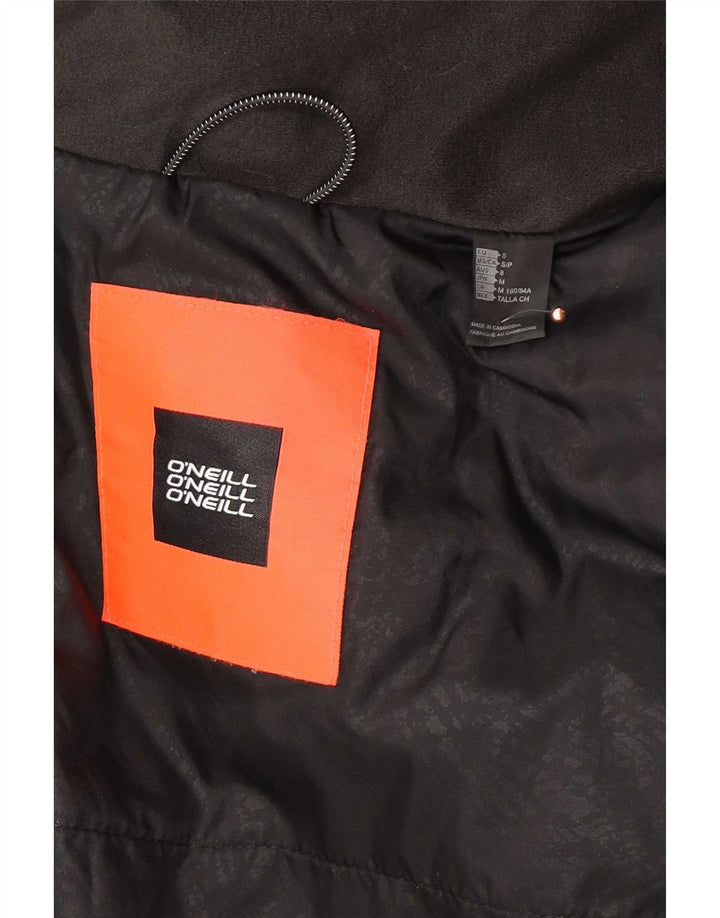 O'Neill Ανδρικό μπουφάν σκι με κουκούλα UK 36 Small Black Colourblock Πολυεστέρας