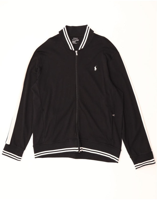 Ανδρική φόρμα Polo Ralph Lauren Top Jacket XL Μαύρο Colourblock Βαμβακερό