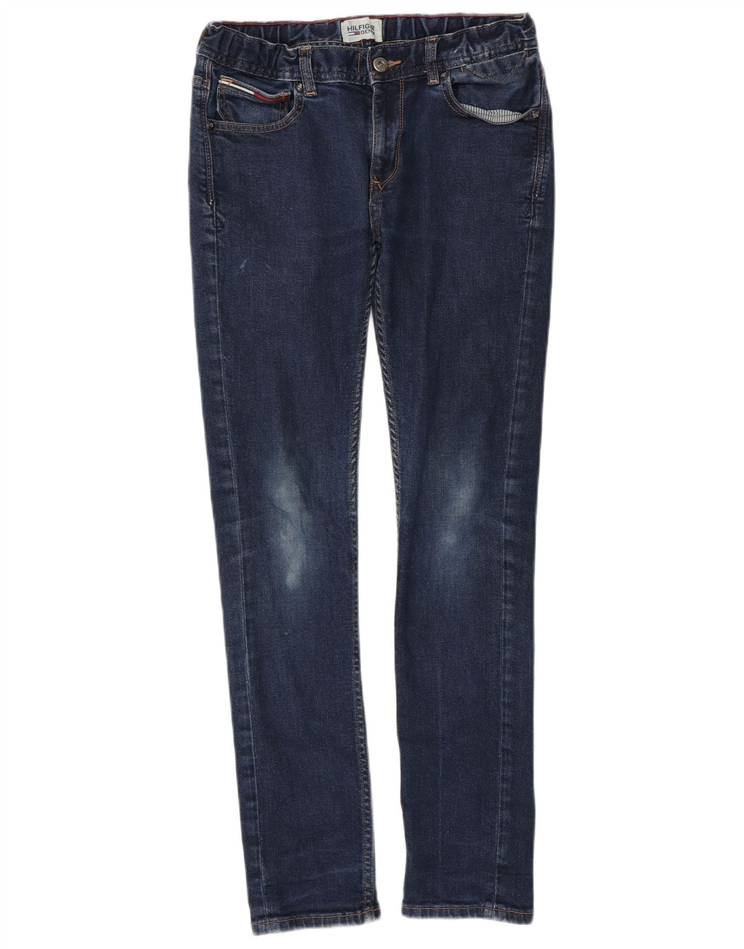 TOMMY HILFIGER Αγόρια Skinny Jeans 13-14 ετών W28 L29 Μπλε βαμβακερό