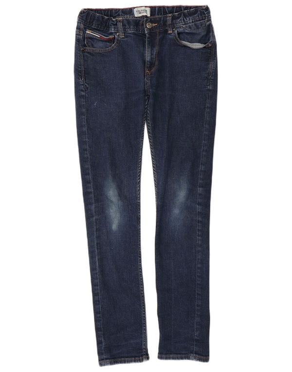 TOMMY HILFIGER Αγόρια Skinny Jeans 13-14 ετών W28 L29 Μπλε βαμβακερό