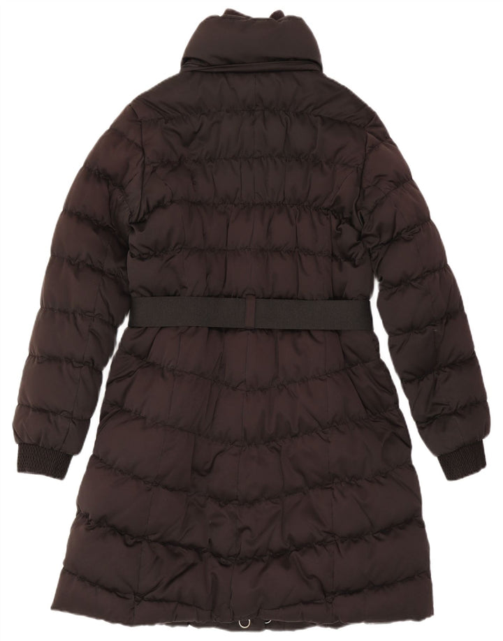 Esprit Γυναικείο παλτό UK 14 Large Brown Πολυεστέρας