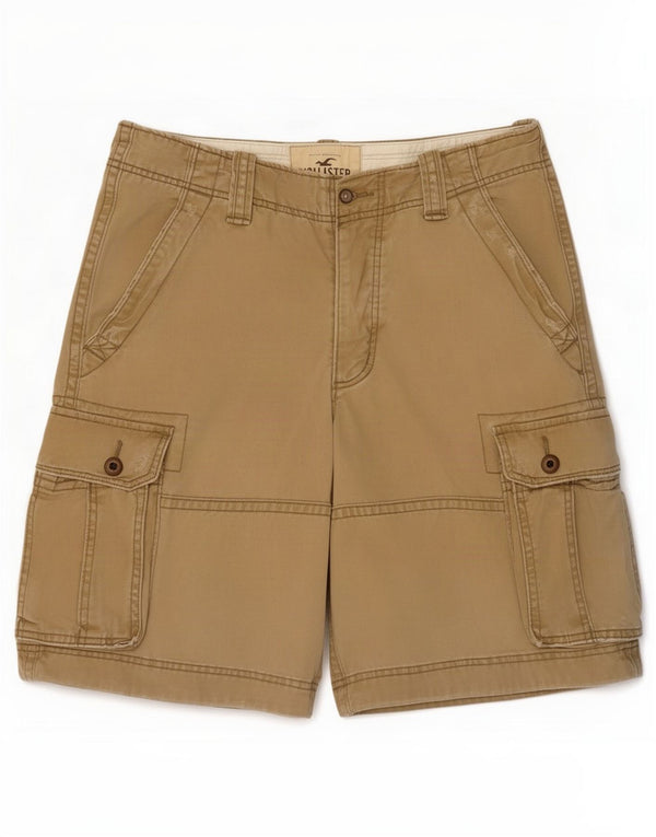Ανδρικό σορτς Cargo Hollister Medium W31 Χακί Βαμβακερό
