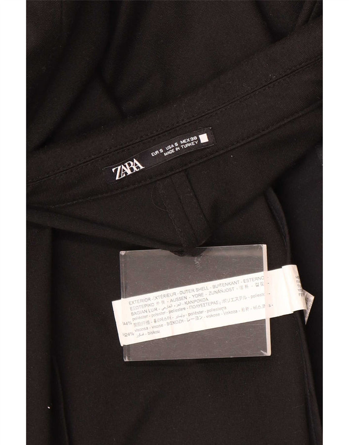 Zara Ανδρικό μπουφάν σακάκι 1 κουμπιού UK 36 Small Black Polyester
