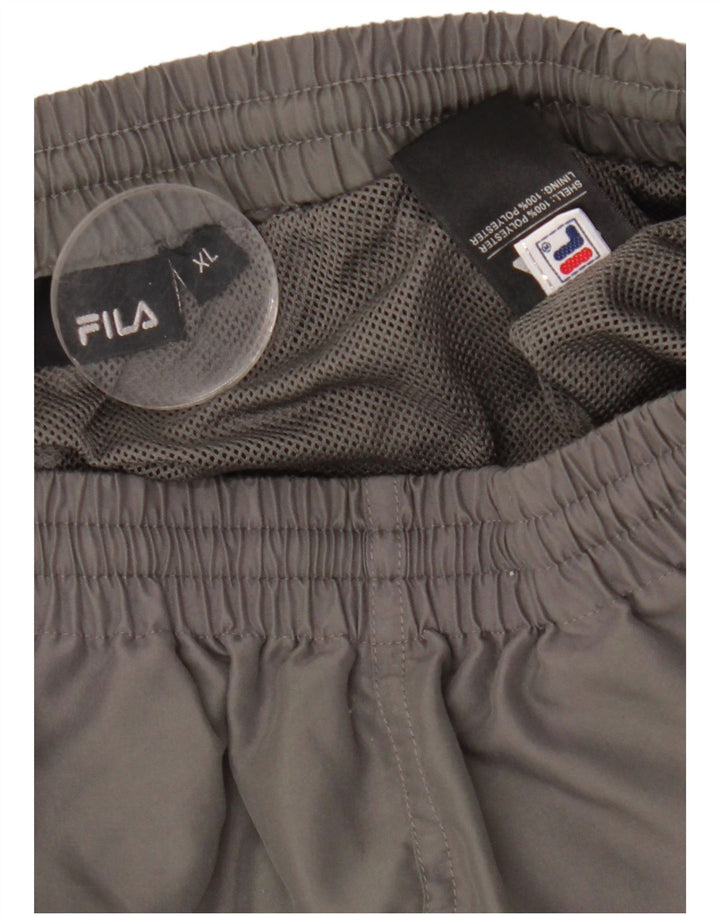 Ανδρικό αθλητικό σορτς Fila XL Γκρι Πολυεστέρας