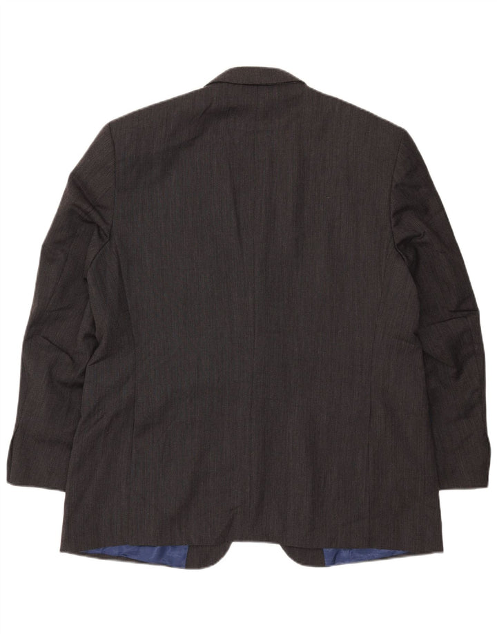 Marks & Spencer Ανδρικό μπουφάν σακάκι με 2 κουμπιά UK 44 2XL γκρι μαλλί