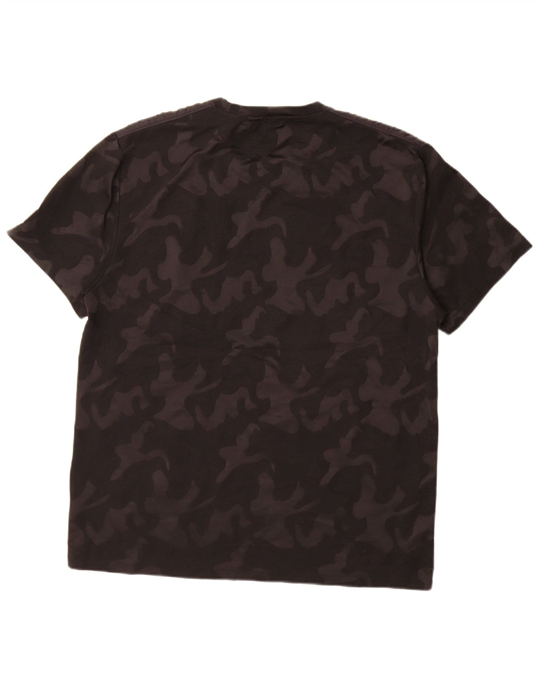 Ανδρικό T-Shirt DKNY Top XL Μαύρο Καμουφλάζ Πολυεστέρας