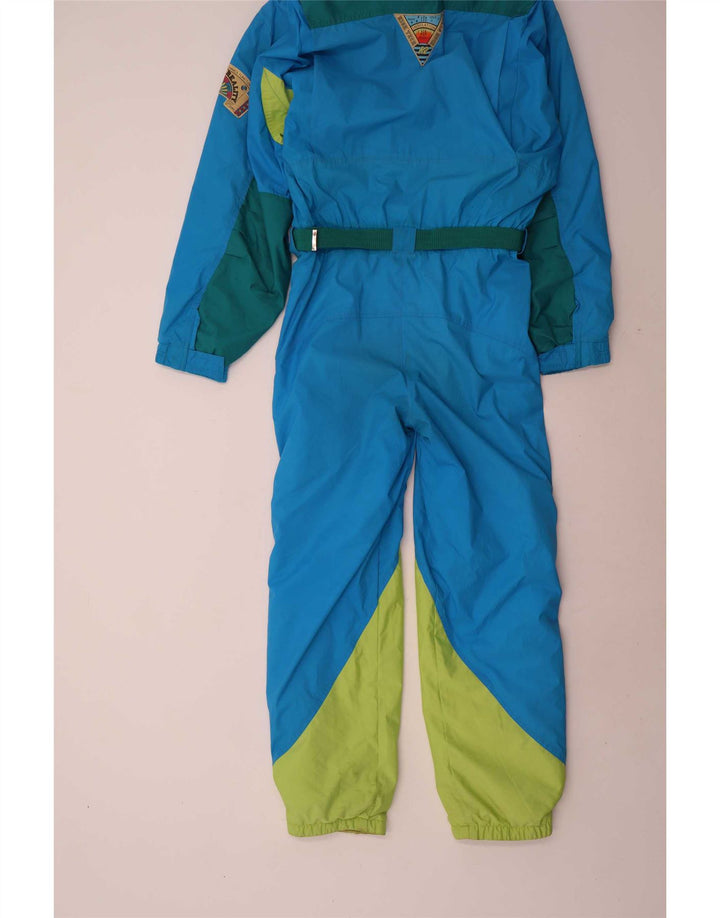 Vintage ανδρική φόρμα σκι IT 48 Medium Blue Colorblock Nylon