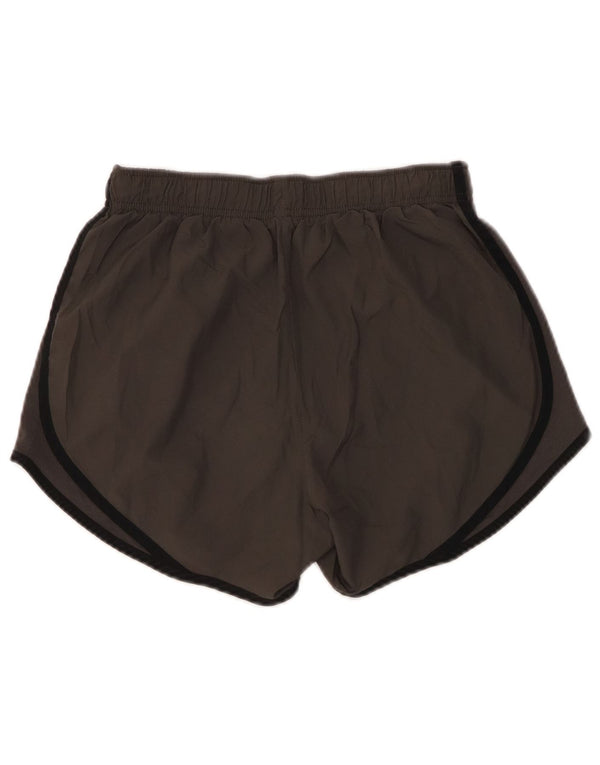 Γυναικείο αθλητικό σορτς NIKE Dri Fit UK 8 Small Khaki Polyester