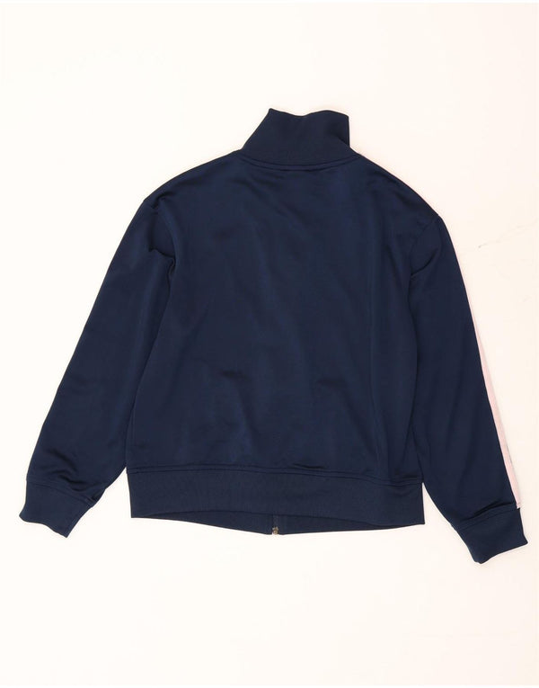 Γυναικεία αθλητική φόρμα Adidas Top Jacket UK 14 Medium Navy Blue Polyester