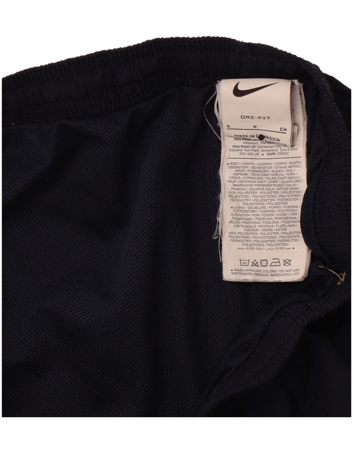 NIKE Ανδρικές φόρμες Dri Fit Παντελόνια Joggers Μικρό Navy Blue Polyester