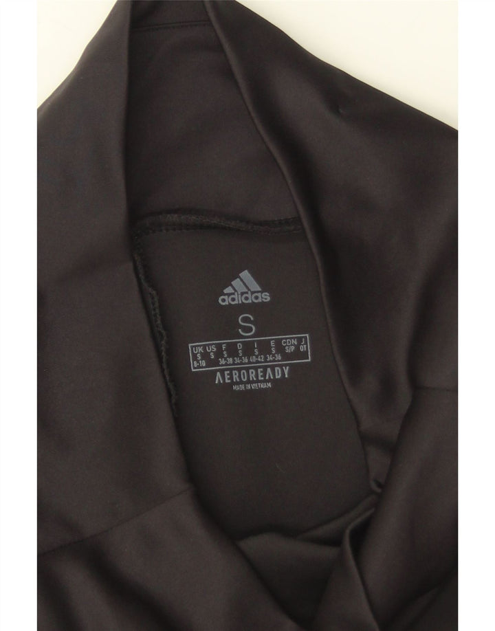 Adidas Γυναικεία κολάν Aeroready UK 8/10 Μικρός Μαύρος Πολυεστέρας