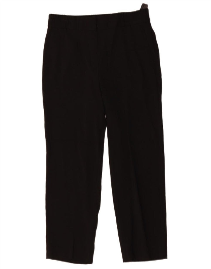 MASSIMO DUTTI Γυναικείο ίσιο παντελόνι EU 40 Medium W30 L26 Μαύρο