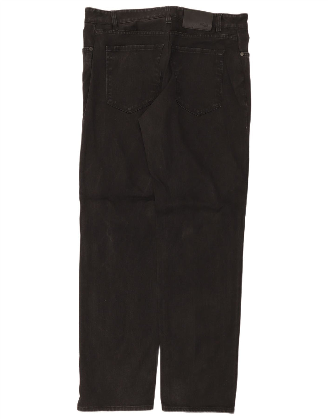 Ανδρικό τζιν ίσιο Hugo Boss W32 L32 Μαύρο βαμβακερό