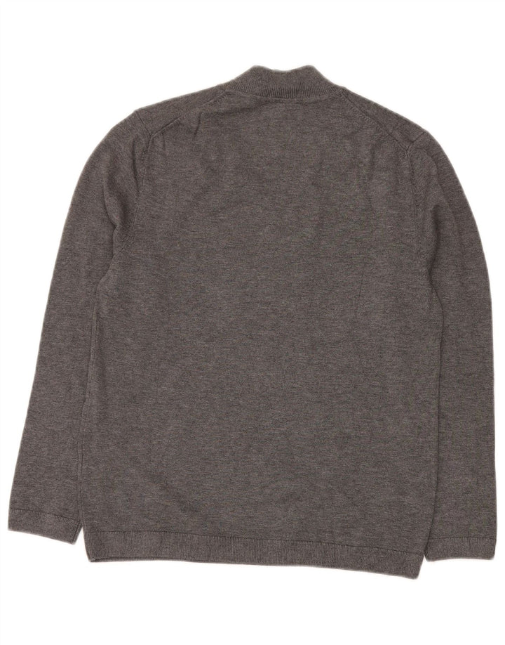 Πουλόβερ ZARA Boys Turtle Neck Jumper 13-14 Years Grey
