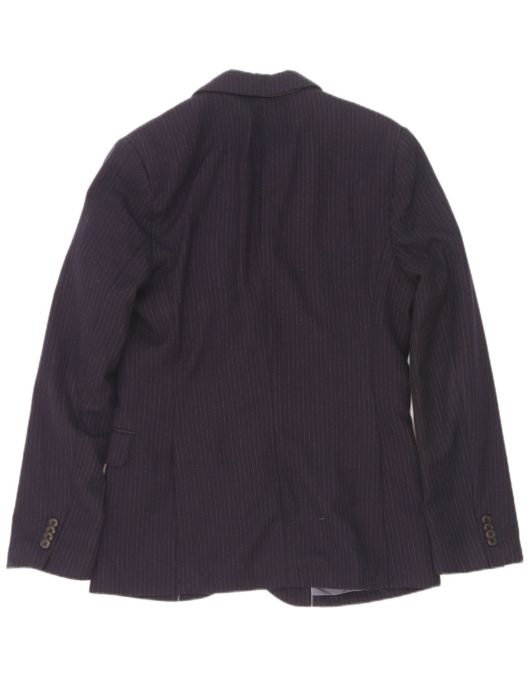 Gap Ανδρικό μπουφάν σακάκι UK 36 Small Navy Blue ριγέ μαλλί