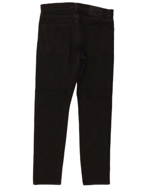 Levi's Mens 512 Slim Tapered Jeans W32 L30 Μαύρο βαμβακερό