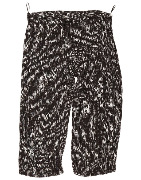 Γυναικεία Casual Παντελόνια Marks & Spencer UK 22 2XL W44 L28 με μαύρα στίγματα