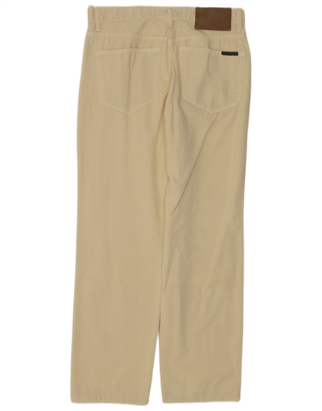 Ανδρικό ίσιο casual παντελόνι GANT W32 L29 Κίτρινο βαμβακερό