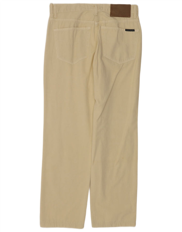 Ανδρικό ίσιο casual παντελόνι GANT W32 L29 Κίτρινο βαμβακερό