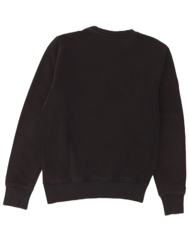 NFL Mens Raiders Graphic Φούτερ Jumper Small Black Cotton
