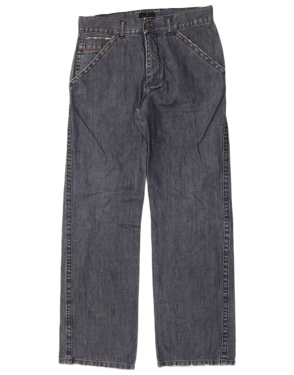 Ανδρικό τζιν Trussardi ίσιο IT 48 Medium W32 L34 Μπλε βαμβακερό