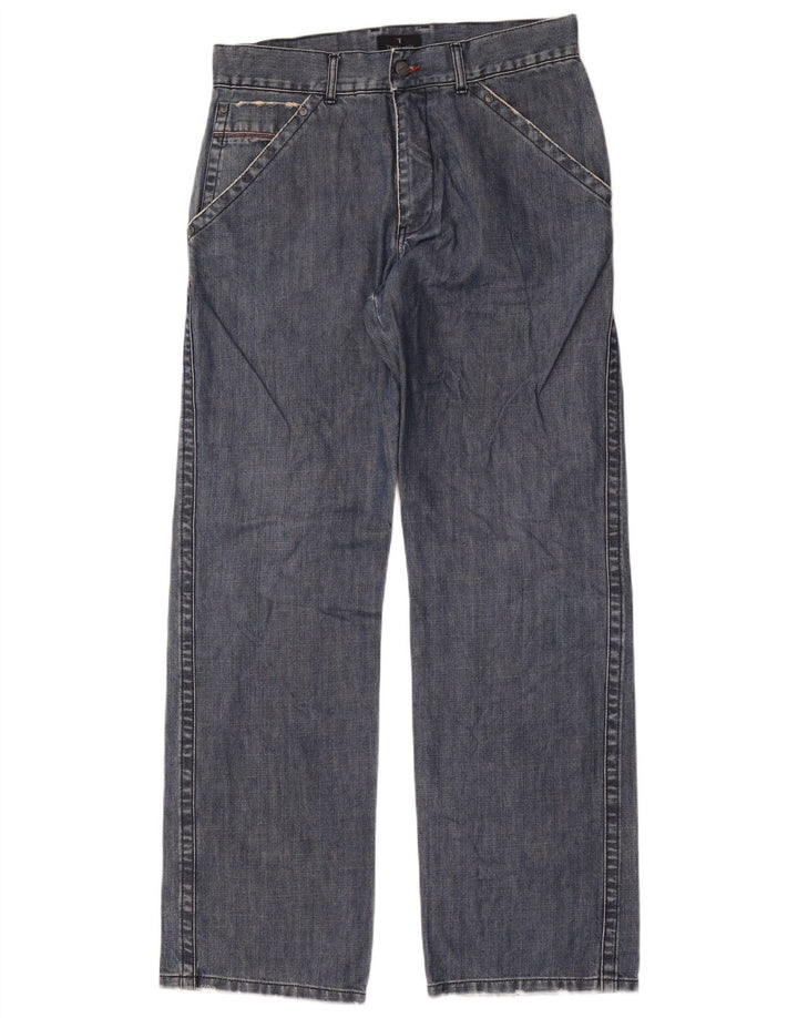 Ανδρικό τζιν Trussardi ίσιο IT 48 Medium W32 L34 Μπλε βαμβακερό