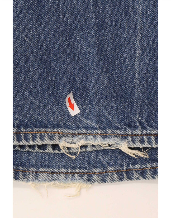Levi's Mens 505 Regular Fit Straight Jeans W40 L34 Μπλε βαμβακερό
