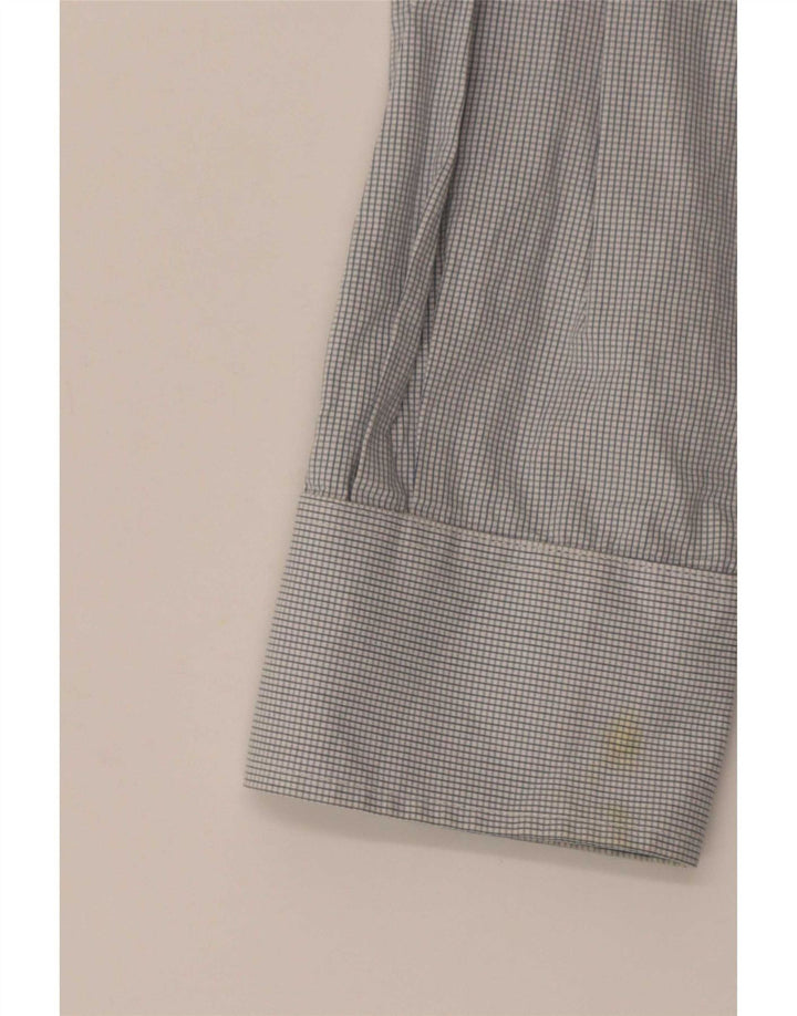 Ανδρικό πουκάμισο Superdry 2XL Λευκό βαμβακερό Gingham