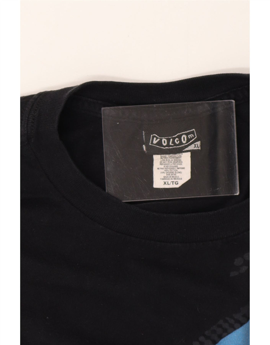 Ανδρικό γραφικό T-Shirt VOLCOM Top XL Μαύρο βαμβακερό