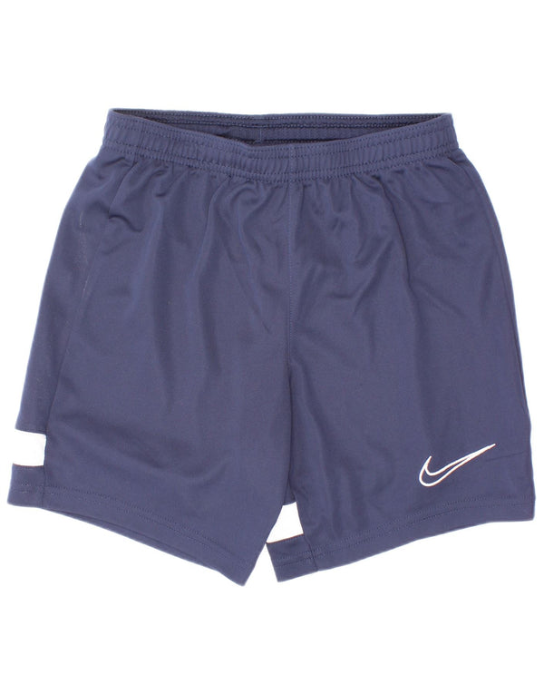 Αθλητικό σορτς Nike Boys Dri Fit 8-9 ετών Small Navy Blue Colorblock