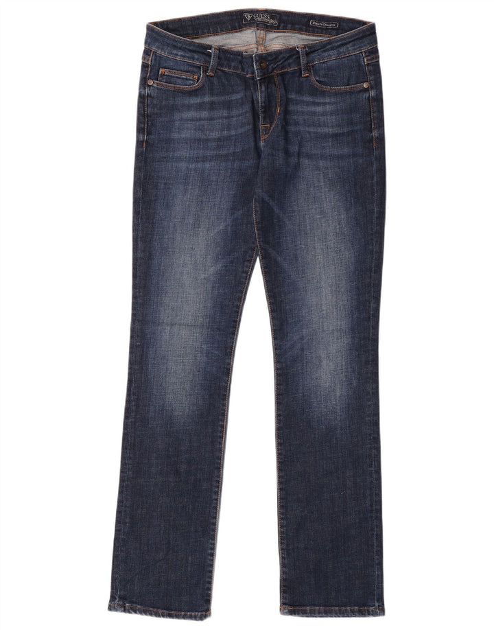 Guess Γυναικείο Starlet Straight Jeans W30 L32 Μπλε βαμβακερό
